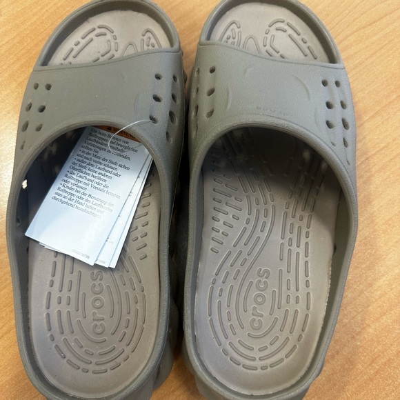Crocs Echo Slide unisex SZ US M6/W8 tumbleweed - Picture 3 of 4